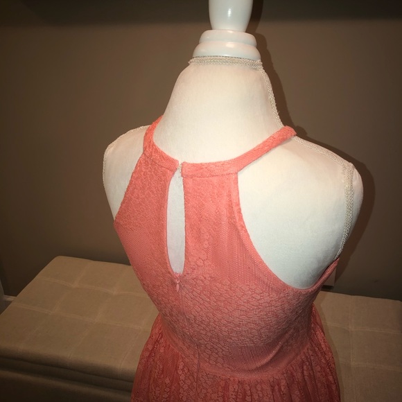 Maggy London Eyelet Dress Size 8 - Picture 4 of 8